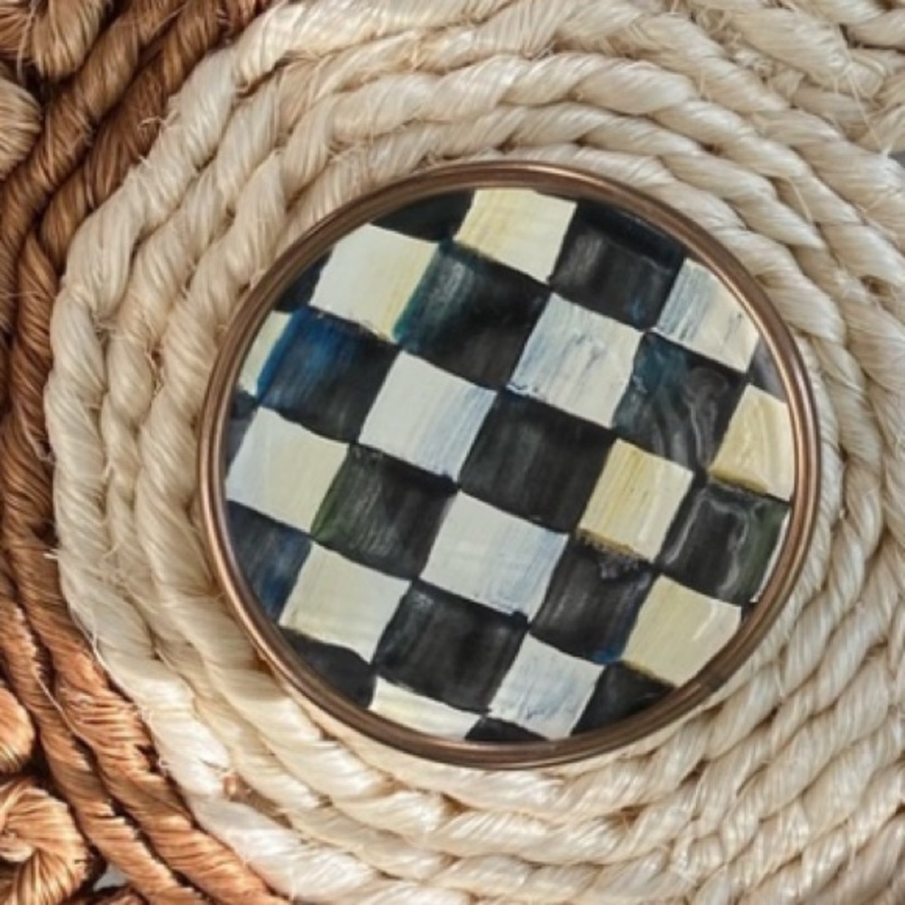 Courtly check magnets 6